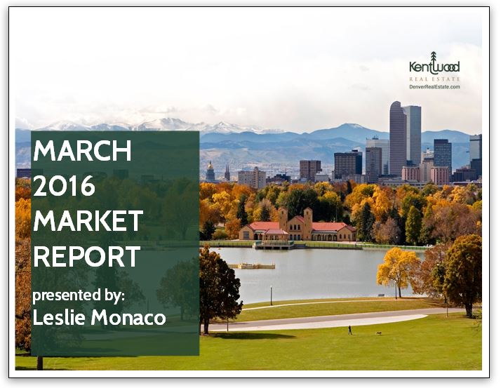 March 2016 Market Report Cover